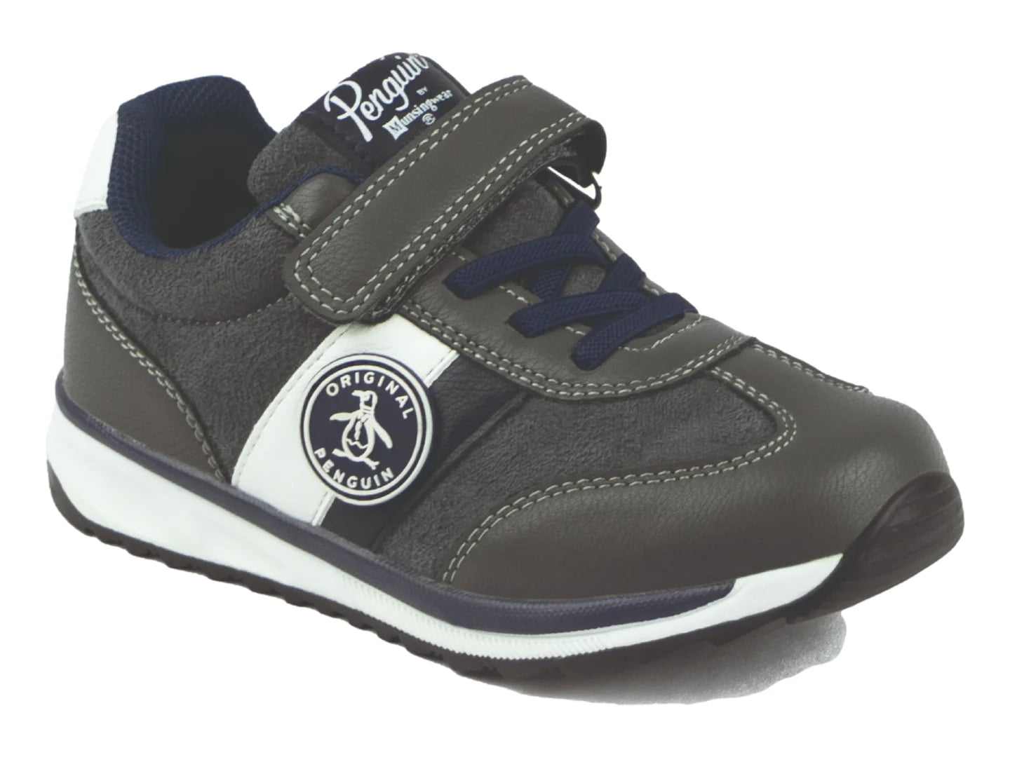Tenis Penguin Jack Color Gris para Niño