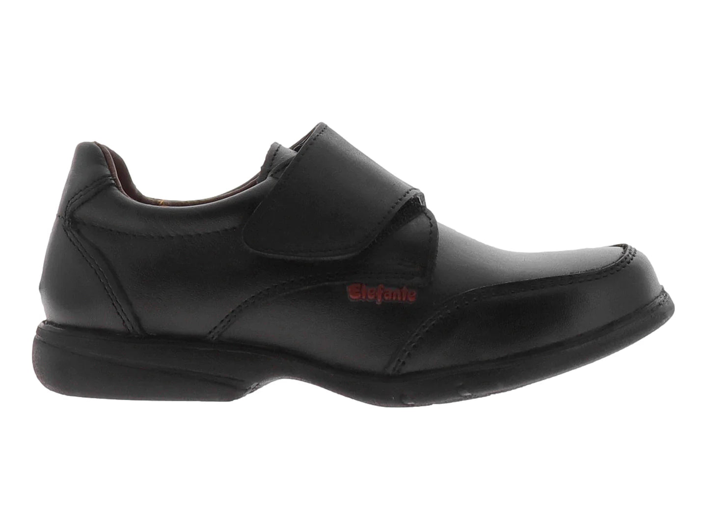 Zapatos Escolares Elefante Napa Negro para Niño
