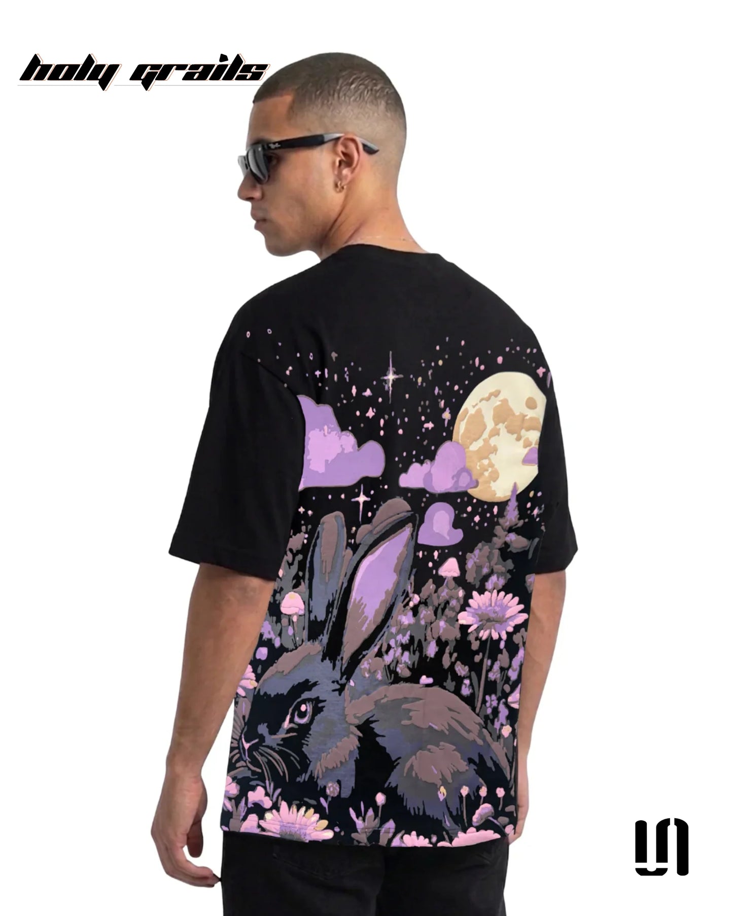 Eclipse Bunny Black Tee HG x Sullitt