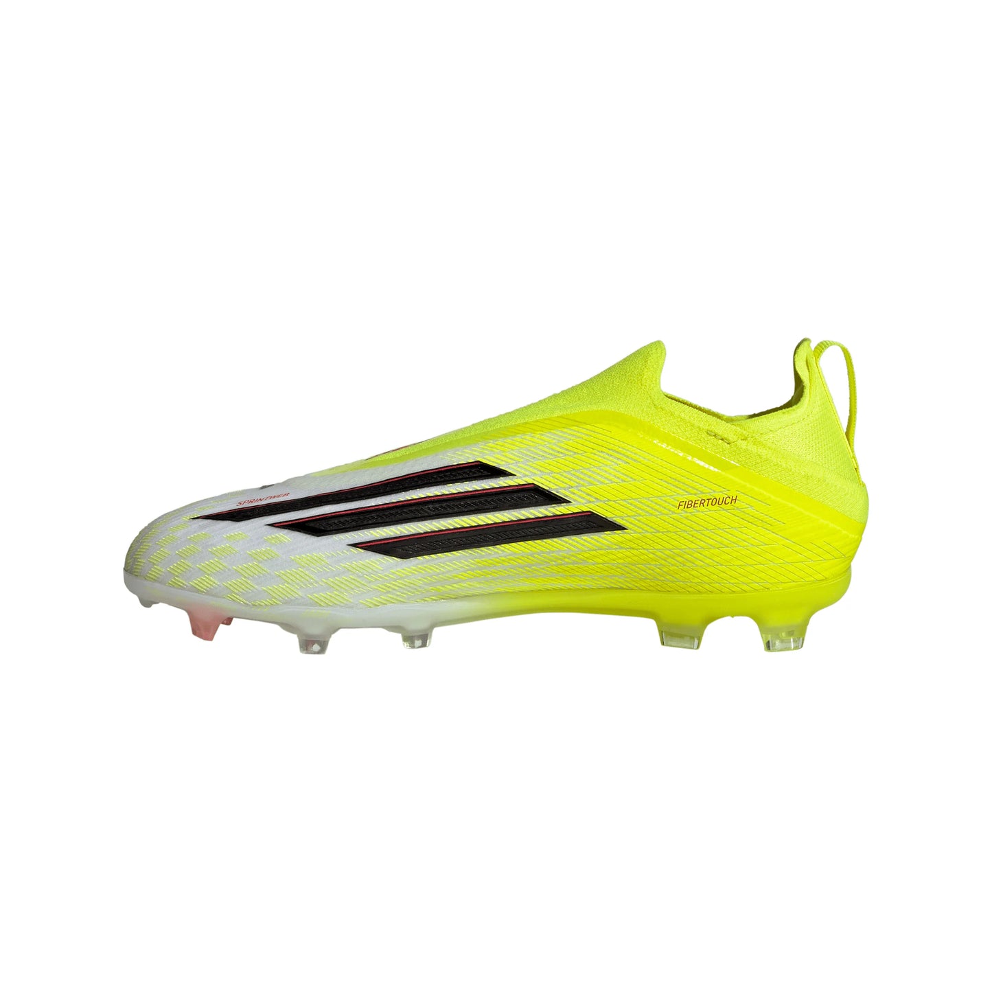 adidas F50 Elite Laceless FG Firm Ground Youth Soccer Cleats Yellow Black Red