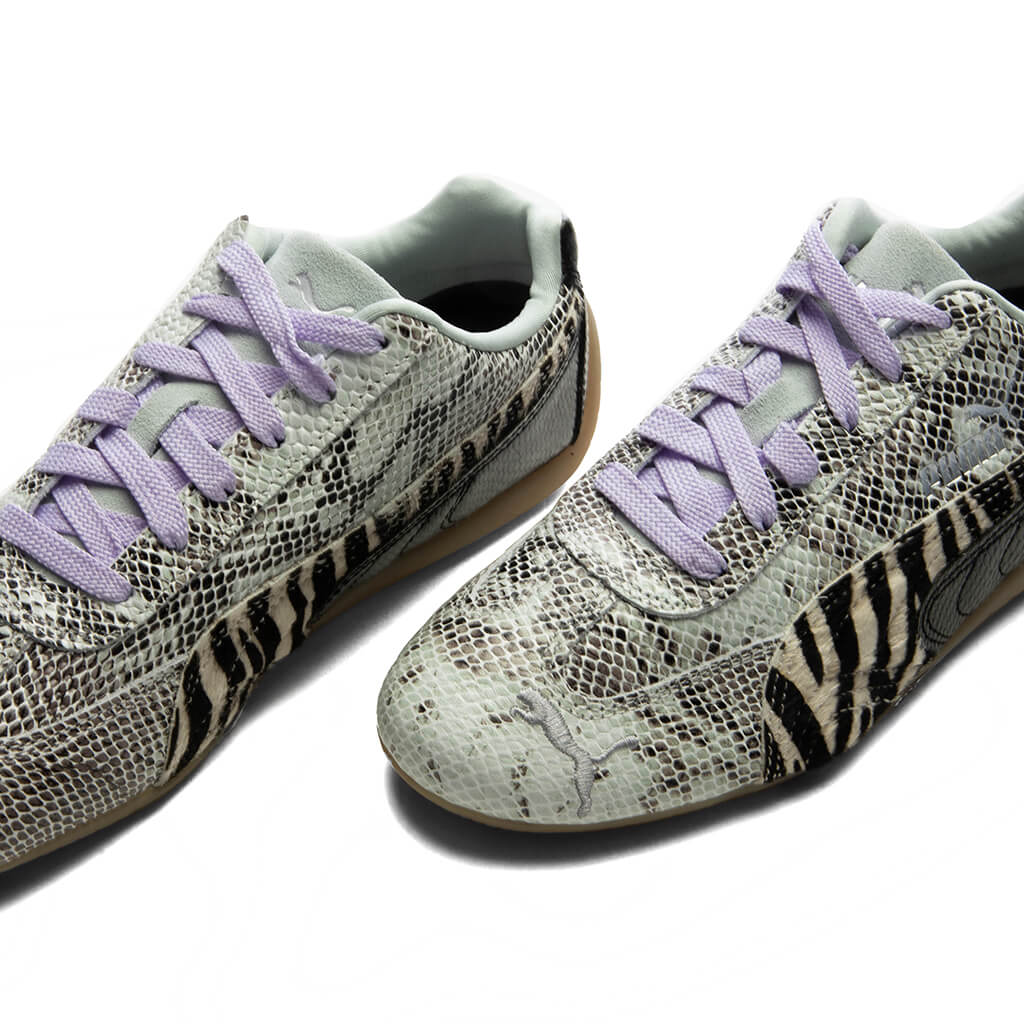 Womens Speedcat Mixed Feel PUMA Black Cashew Brown Light Lavender