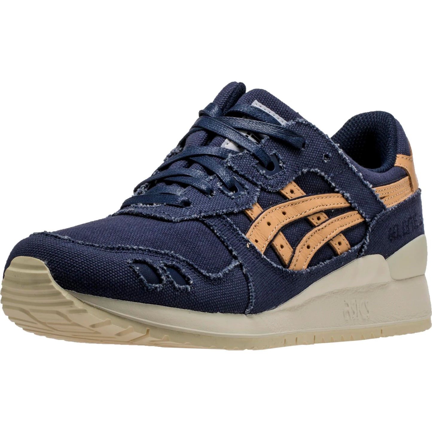 Gel Lyte III Mens Running Shoe Indigo Blue Tan