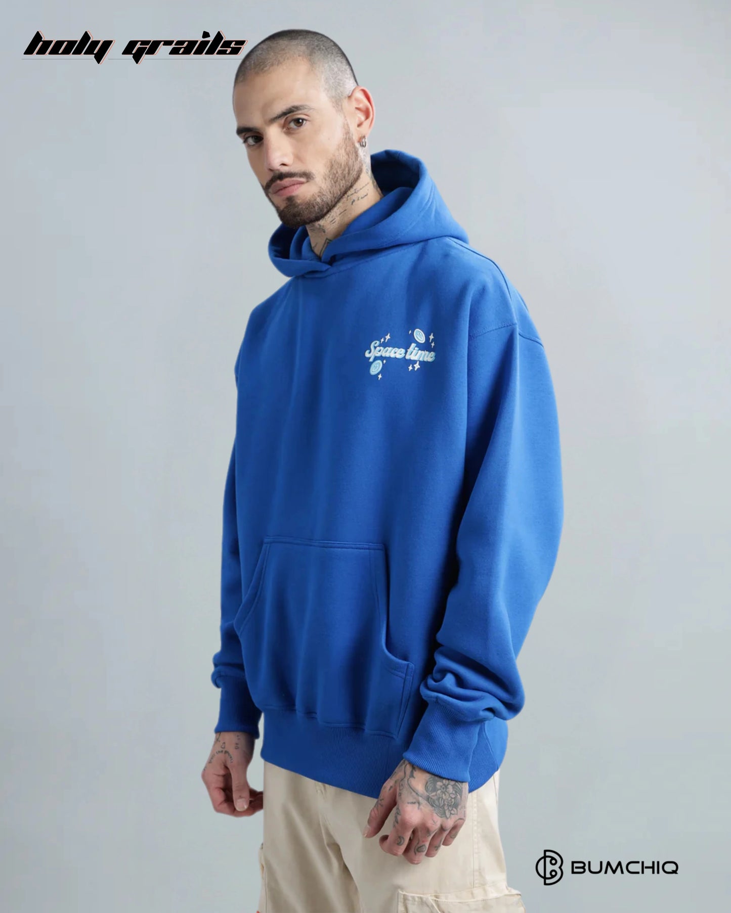 Space Time Blue Hoodie HG x Bumchiq