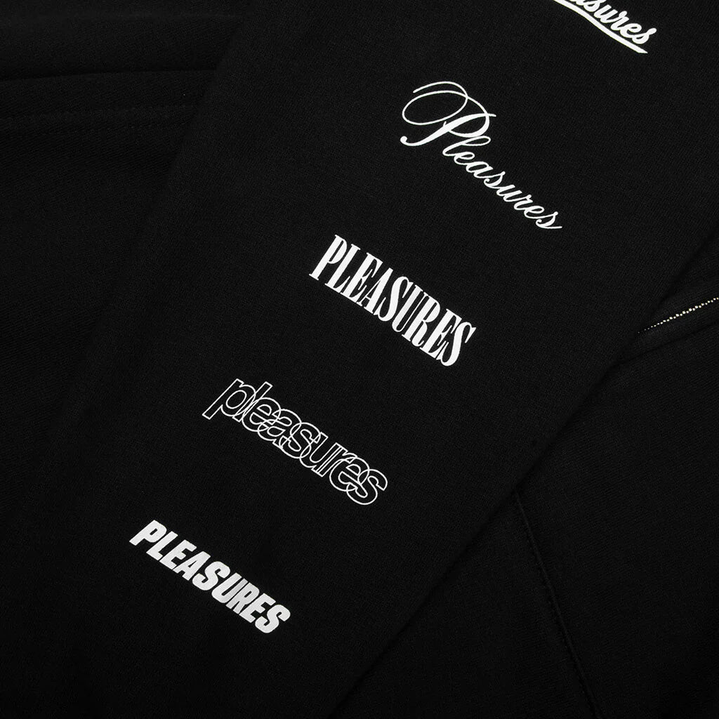 Woodmark Zip Hoodie Black